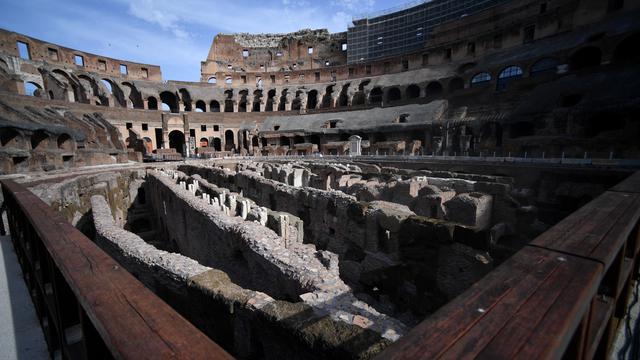 Pembukaan Ruang Bawah Tanah Di Colosseum Untuk Pertama Kalinya